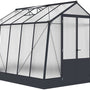 Westmann Aurora 810 - TuinKas met fundering - Antraciet 309x248 cm