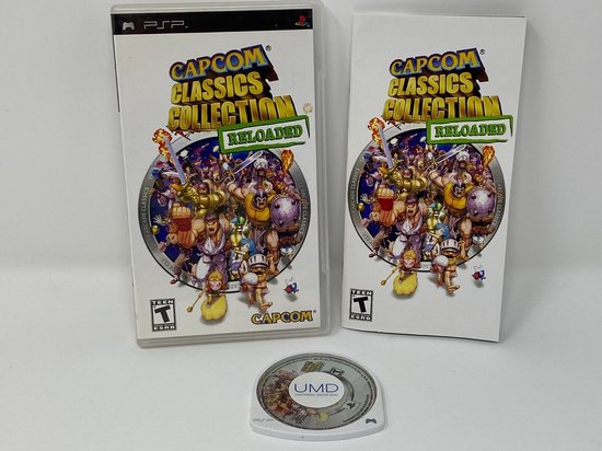 Capcom Classics Collection Reloaded-(PSP)