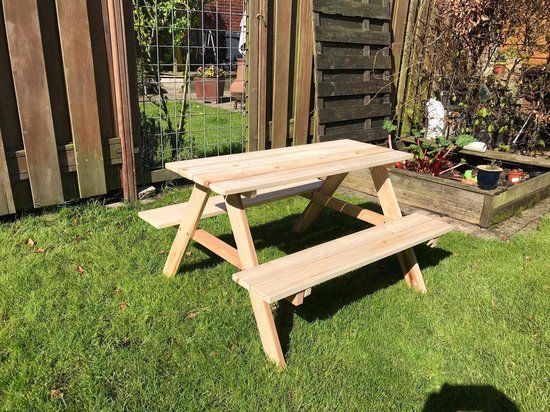 4Goodz Houten Kinder Picknicktafel