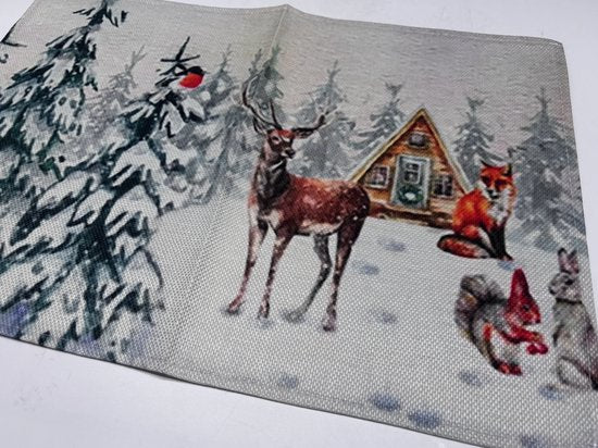 Kerst Placemat - Placemat - - - Placemat - Decoratieve Placemat - 46x30,5