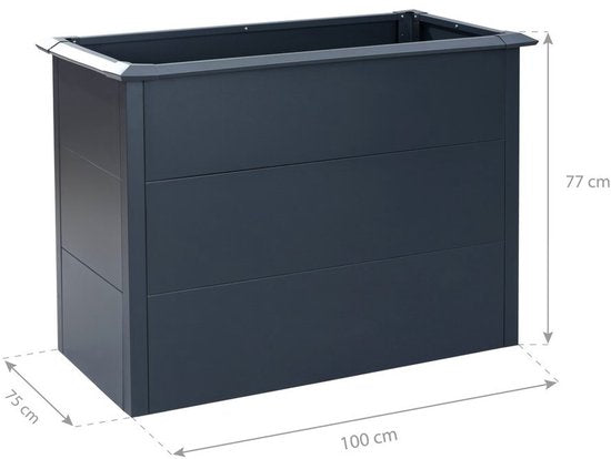 Westmann - WMHPS771005 - Plantenbak - Bloembak - Tuin Hochbeed - 50 x 77 x 100 cm