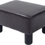 4goodz Hocker met Kunstleer Design - Koffie - 833-666V71