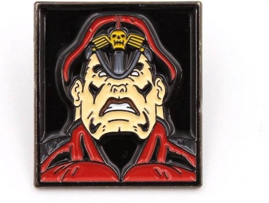 Street Fighter: M.Bison Pin