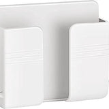 Afstandsbediening Houder - 6 Stuks - Wit - AB Houder- Houder voor Afstandsbediening voor aan de Muur - Remote Controll Holder