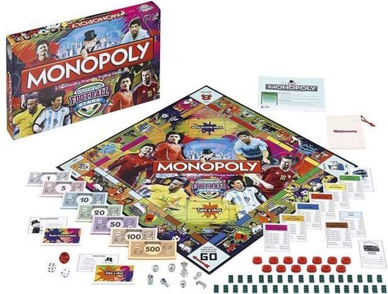 Monopoly - World Football Stars - Engelstalig