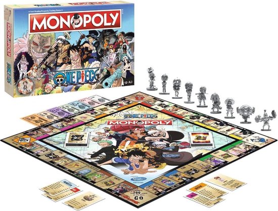 Monopoly Bordspel - One Piece Themaspel voor Gezellige Avonden