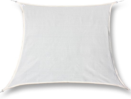 HanSe® Schaduwdoek Vierkant Waterdoorlatend 5x5 m Zonnedoek