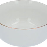 Serviesset Porselein Sublima wit met Gouden rand - 6-persoons 18 delig