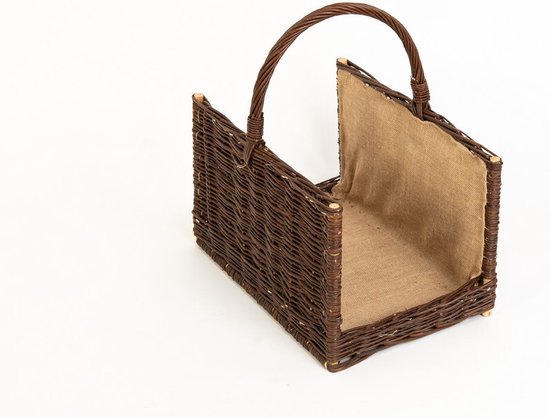 Westmann Houthaardhoutmand Olga - Houtmand 35x50x21cm