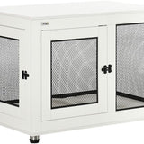 Hondenbench hondenhok - kennel voor in de woonkamer - wit