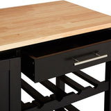 5Five® Luxe Grote houten Keukentrolley