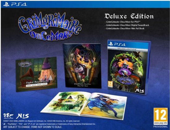 GrimGrimoire OnceMore-Deluxe Edition (PlayStation 4) Nieuw