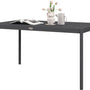 Tuintafel weerbestendig Aluminium - 145 x 90 x 74 cm - Donkergrijs