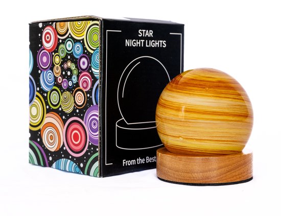 Nachtlamp - Lamp - 8 - 3D geprint