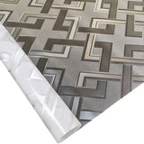 Raamfolie 60x200 cm – Zelfklevend & Statisch Hechtend – Privacy Folie voor Ramen – Zonwerende & Decoratieve Raamfolie – Eenvoudig Aan te Brengen – Waterdicht en Herbruikbaar