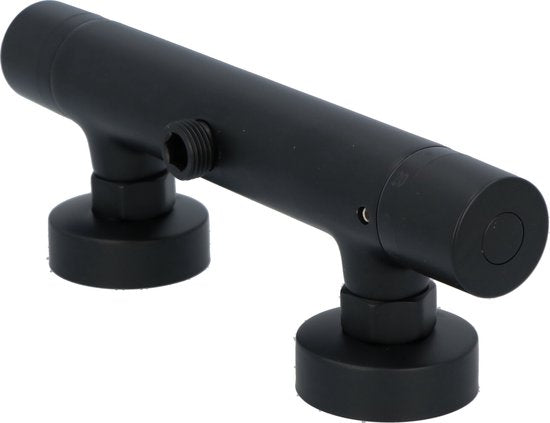 Luzzo® Douche Thermostaatkraan Rond 15cm - Douchekraan Zwart