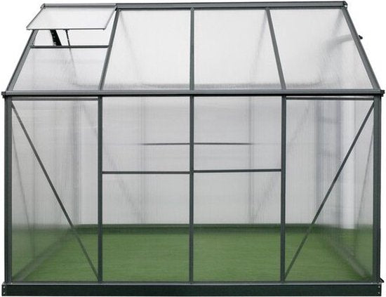 Westmann Aluminium kas Flora 68 | Antraciet | 252x192x201cm