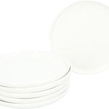 Serviesset Nora 18 delig - 6 persoons servies porselein - Wit