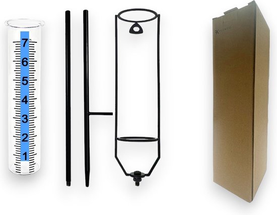 Regenmeter - Regenmeter op Voet - Neerslagmeter - Regenmeter met Grondpen