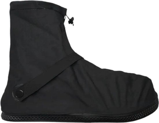 Regenschoenen - Zwart - Maat 40, 41, 42 - Overschoenen - Waterdicht - Herbruikbare Schoenen - Overtrek