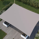HanSe® Schaduwdoek Rechthoek Waterdoorlatend 6x7 m - zonnedoek
