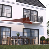 HanSe® Schaduwdoek Driehoek Waterdoorlatend 3x3x3 m