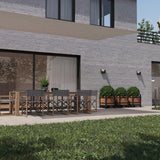 HanSe® Schaduwdoek Rechthoek Waterdoorlatend 1,5x2 m