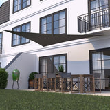 HanSe® Schaduwdoek Driehoek Gelijkbenig Waterafstotend 3,5x3,5x4,95 m