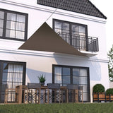 HanSe® Schaduwdoek Driehoek 90° Waterdoorlatend 4x5x6,8 m