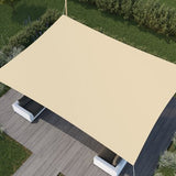 HanSe® Schaduwdoek Rechthoek Waterdoorlatend 6x7 m - zonnedoek