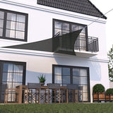 HanSe® Schaduwdoek Driehoek Waterdoorlatend m - zonnedoek Groen
