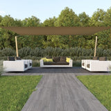 HanSe® Schaduwdoek Vierkant Waterdoorlatend 3,6x3,6 m