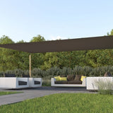HanSe® Schaduwdoek Rechthoek Waterdoorlatend 6x7 m - zonnedoek