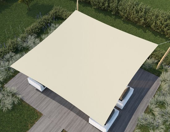 HanSe® Schaduwdoek Vierkant Waterdoorlatend m