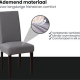 Stoelhoezen - Eetkamerstoel Hoes - 6 Stuks - Bescherm stijlvol je stoelen