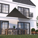 HanSe® Schaduwdoek Driehoek Waterdoorlatend m - zonnedoek