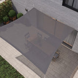 HanSe® Schaduwdoek Trapezium Waterdoorlatend 3/4x3 m Zonnedoek