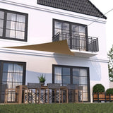 HanSe® Schaduwdoek Driehoek Waterdoorlatend 3x3x3 m