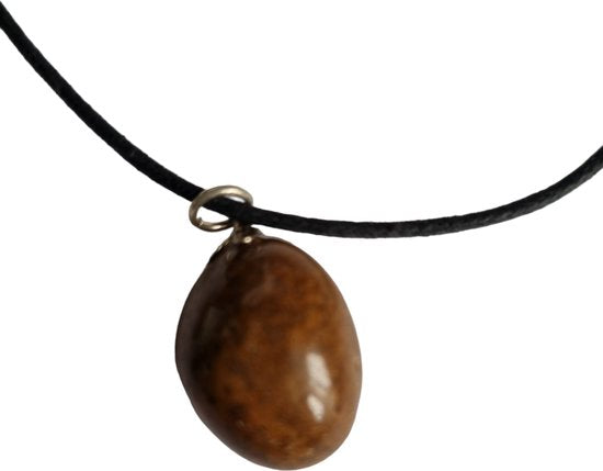 Sasemy - Edelsteen - Jaspis - Rode Jaspis - Edelstenen - Edelsteen Hanger - Edelsteen Ketting - Verjaardag cadeau - Cadeau - Moederdag Cadeau - Vaderdag Cadeau - Sinterklaas cadeau - Kerstcadeau