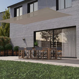 HanSe® Schaduwdoek Rechthoek Waterdoorlatend m - zonnedoek - Wit