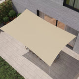 HanSe® Schaduwdoek Rechthoek Waterdoorlatend 1,5x2 m