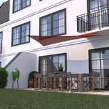 HanSe® Schaduwdoek Driehoek Waterdoorlatend 3x3x3 m
