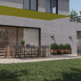HanSe® Schaduwdoek Rechthoek Waterdoorlatend 3,5x4,5 m Zonnedoek