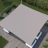 HanSe® Schaduwdoek Vierkant Waterdoorlatend 5x5 m Zonnedoek
