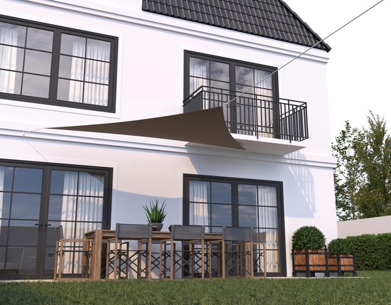 HanSe® Schaduwdoek Driehoek Waterdoorlatend m