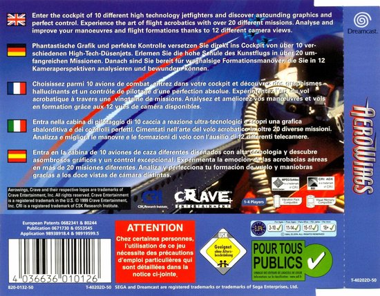 Aerowings - Dreamcast