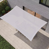 HanSe® Schaduwdoek Rechthoek Waterdoorlatend m - zonnedoek - Wit