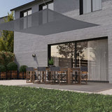 HanSe® Schaduwdoek Vierkant Waterdoorlatend 4x4 m Zonnedoek