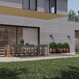 HanSe® Schaduwdoek Rechthoek Waterdoorlatend 3x5 m Zonnedoek