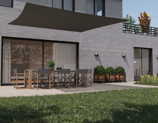 HanSe® Schaduwdoek Vierkant Waterdoorlatend m